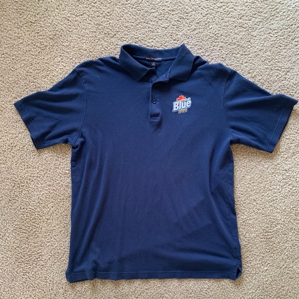 Labatt Blue Beer Men’s Polo Shirt